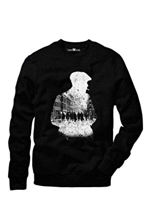 Tshirthane the Peaky Blinders Tommy Shelby Erkek Uzun Kollu Bisik