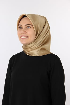 364 Aker Taşlanmış Düz İpek Eşarp 7747758