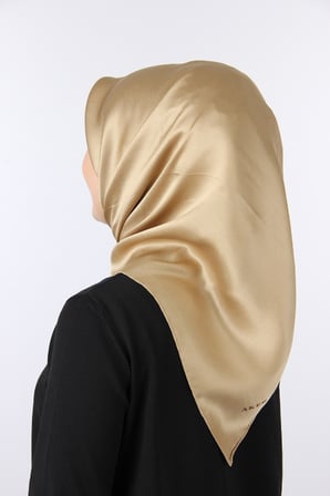 364 Aker Taşlanmış Düz İpek Eşarp 7747758