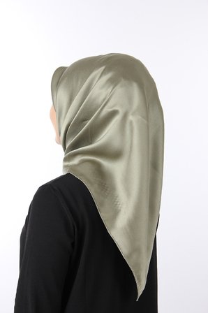 352 Aker Taşlanmış Düz İpek Eşarp 7747758