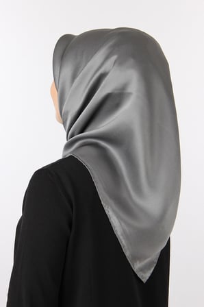 372 Aker Taşlanmış Düz İpek Eşarp 7747758