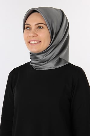 372 Aker Taşlanmış Düz İpek Eşarp 7747758
