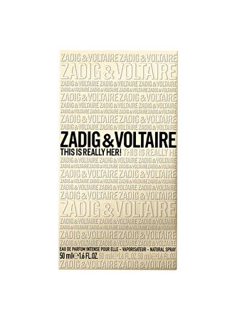 Zadig & Voltaire THIS IS REALLY HER! EDP Kadın Parfüm 50 ml