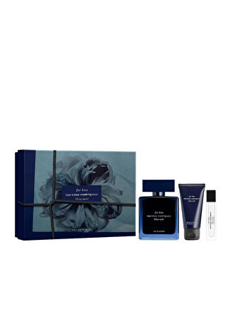 For Him Bleu Noir EDP 100 ml Erkek Parfüm Set