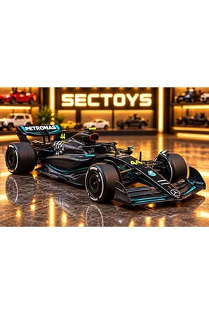 Mercedes-AMG PETRONAS Formula 1 Diecast Model Araba 1:24 Ölçek Formula Arabası Model