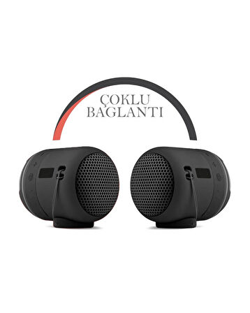 Yüksek Güçlü Ses RGB Işıklı Bluetooth Hoparlör, Multi Connection Ses Bombası aux/sd kart/usb/fm rady