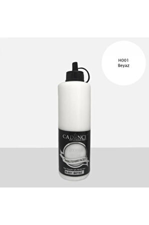 Hybrid Multisurface Akrilik Boya 500 Ml. H-001 Beyaz Başkent Hobi