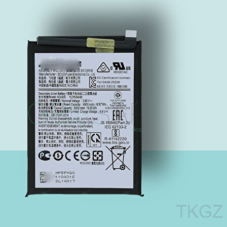 Tkgz - Samsung Galaxy A03 - A035 Batarya Pil Orijinal Sıfır