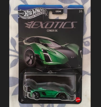 Hot Wheels Silver Series Exotics Czinger 21c