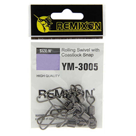 Remixon YM-3005 Klipsli Fırdöndü NO:1