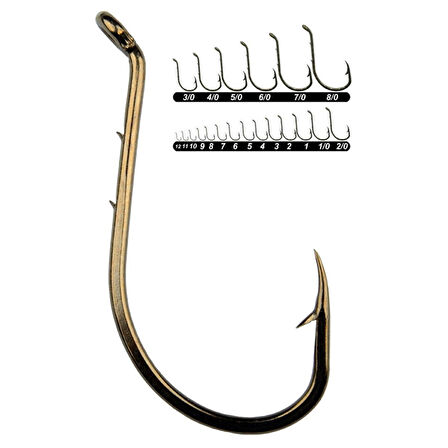 Youvella Kore 100Lü Olta İğnesi NO:3/0