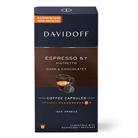 Davidoff Nespresso Uyumlu Kapsül Kahve Seti | Espresso - Rich - Intense