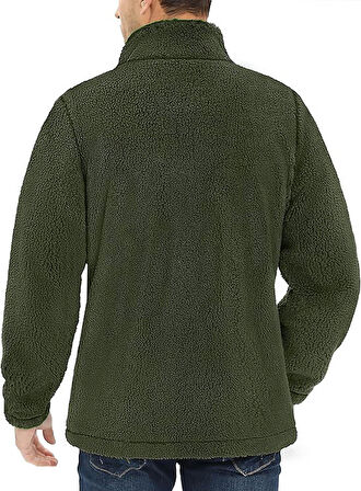 Oversize Peluş Sweatshirt Erkek Polar Sweatshirt Erkek Sweatshirt OVERSIZE-PELUSS