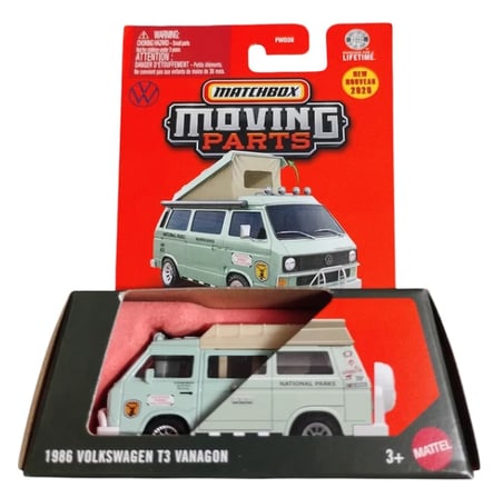 Matchbox Moving Parts - 1986 Volkswagen T3 Vanagon - 1:64