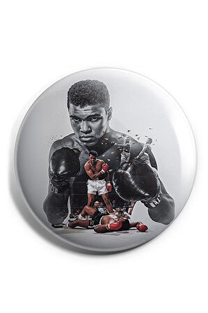 Muhammed Ali V7 Iğneli Çanta Rozeti