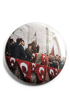 Cihadı Ekber Fetvası Okunuyor Iğneli Rozet