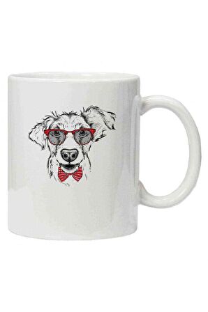 Kupa Bardak Papyonlu Köpek