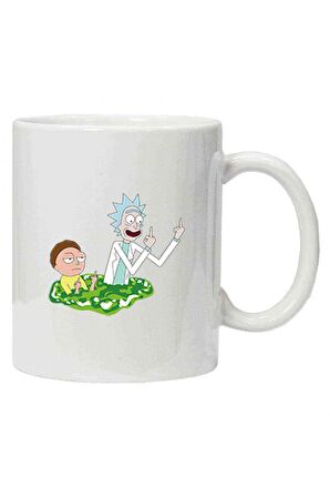 Kupa Bardak Rick Ve Morty Rick Sanchez Morty Smith