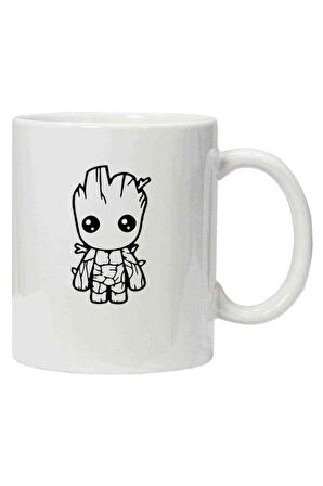 Kupa Bardak Groot Pattern Logo Çizim