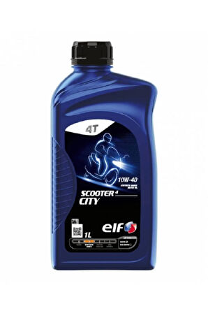 ELF602 ELF SCOOTER 4 CİTY 10W40 SENTETİK 1 LİTRE MOTOR YAĞI