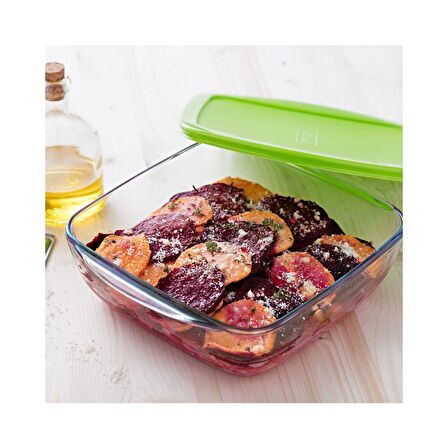 PYREX 211P000 KARE SAKLAMA KABI 1 LT.