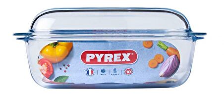 PYREX466A000/7143RECTANGULAR CASSEROLE 6,5 L