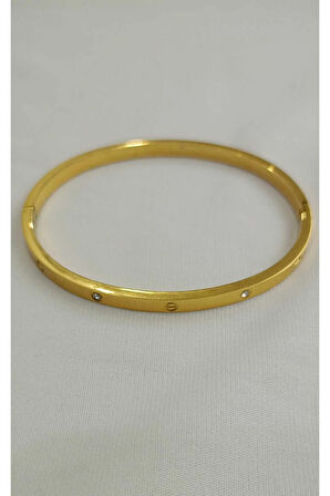 1.Sınıf Çelik Kararma Yapmaz  Gold r  Bileklik