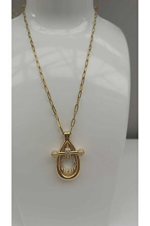 1.sınıf Çelik Kararma Yapmaz Zirkon Taşlı Orion Kolye