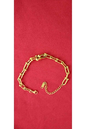 Tiffanny Göbekli  Kararma Yapmaz 1.Sınıf Çelik Kadın Kolye