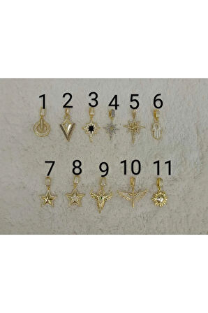 Çelik Kararmaz Charmlı Zigzag 3'lü Ajda Bilezik 6,2 cm(İSTEDİĞİNİZ CHARMI SORULAR BÖL. BELİRTİNİZ)