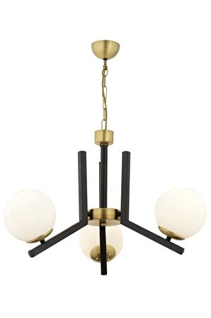 Morgan 3 Lü Eskitme Modern Yatak Odası Mutfak Oturma Odası Salon Avize 