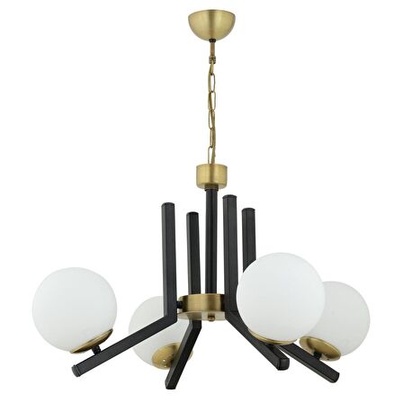 Morgan 4 Lü Eskitme Modern Yatak Odası Mutfak Oturma Odası Salon Avize 