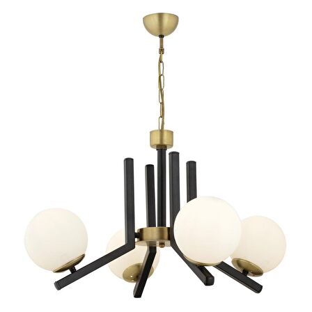 Morgan 4 Lü Eskitme Modern Yatak Odası Mutfak Oturma Odası Salon Avize 