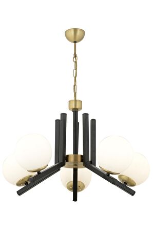 Morgan 5 Li Eskitme Modern Yatak Odası Mutfak Oturma Odası Salon Avize 