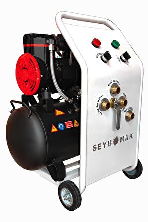 Beyaz 24 Litre Çift Yönlü 2 Hp Havalı Petek Temizleme ve Kanal Açma Makinesi