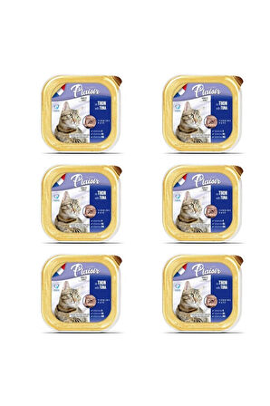 Ton Balıklı Pate Kısırlaştırılmış ve Yetişkin Kedi Yaş Maması 100 Gr x 6 Adet