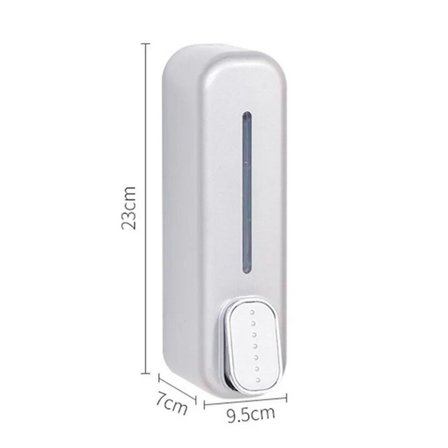 Roichil ® Beyaz Duvara Monte Sıvı Sabunluk Dispenser 300 ml