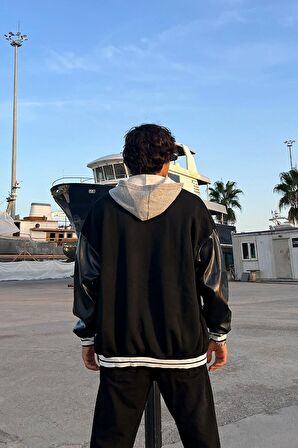 Unisex Complex Oversize Kolej Ceket
