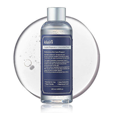 Dear, Klairs - Supple Preparation Unscented Toner