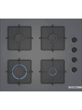 Bosch Gri 3 lü Ankastre Set 342 ( HUA736EN0T - POP6C9P30O - DWK64PJ70T ) - Buhar Destekli -
