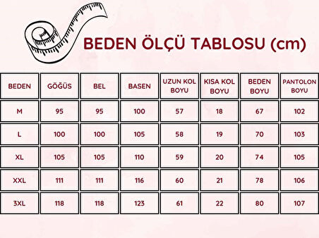 Kadın Etnik Desenli 3 Düğmeli Likralı Viskon Mevsimlik Uzun Kol Pijama Takımı
