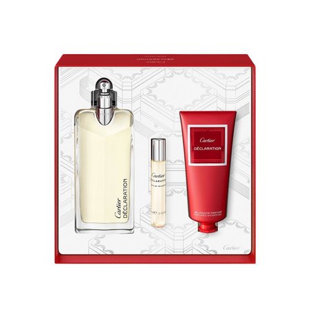 Cartier Declaration EDT 100 ml + EDT 10 ml + 100 ml Shower Gel Erkek Parfüm Seti
