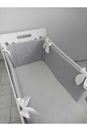  Ege Home Dream Big Little One Nakışlı Süngerli Beşik Yan Koruma 