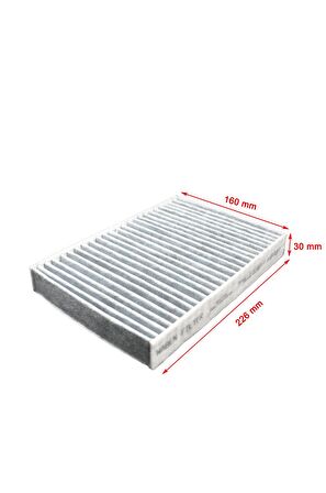 Nissan Kubistar 2003-2009 Karbonlu Polen Filtresi