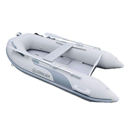 Coralsea 270 Ahşap Tabanlı Şişme Bot + Suzuki 6 HP Deniz Motoru