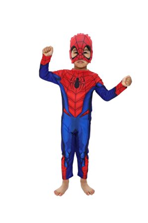 Spiderman Kassız Çocuk Kostümü