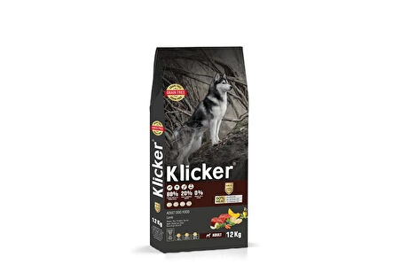 KLICKER YETİŞKİN KÖPEK KURU MAMASI KUZULU
