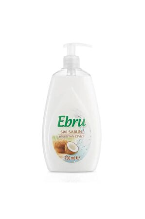 Ebru Sıvı Sabun Hindistan Cevizi 750 ml