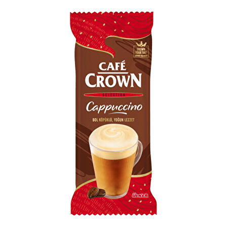 Cafe Crown Cappuccino 14 gr 10 lu x 3 Kutu 