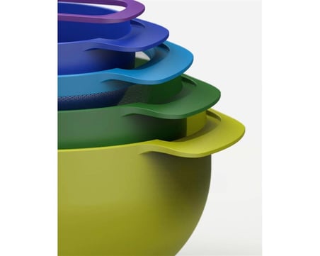  Joseph Joseph Nest 9 Plus Karıştırma Kase Seti - Çok Renkli